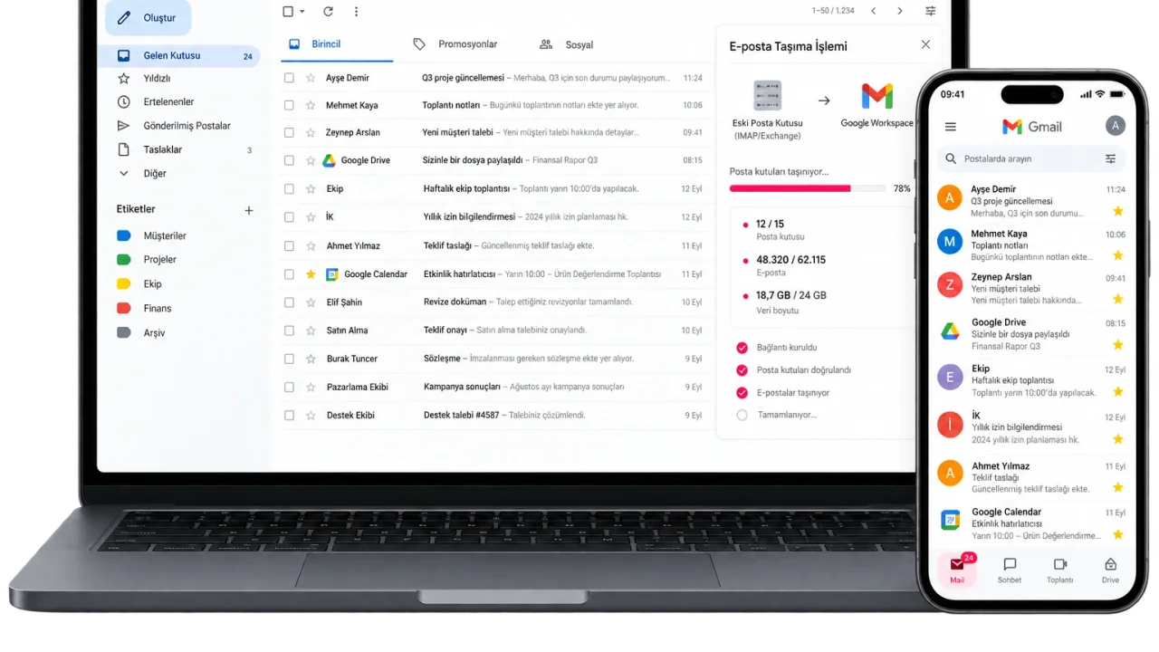 Google Workspace Geçişi ve Kurumsal E-Posta Rehberi