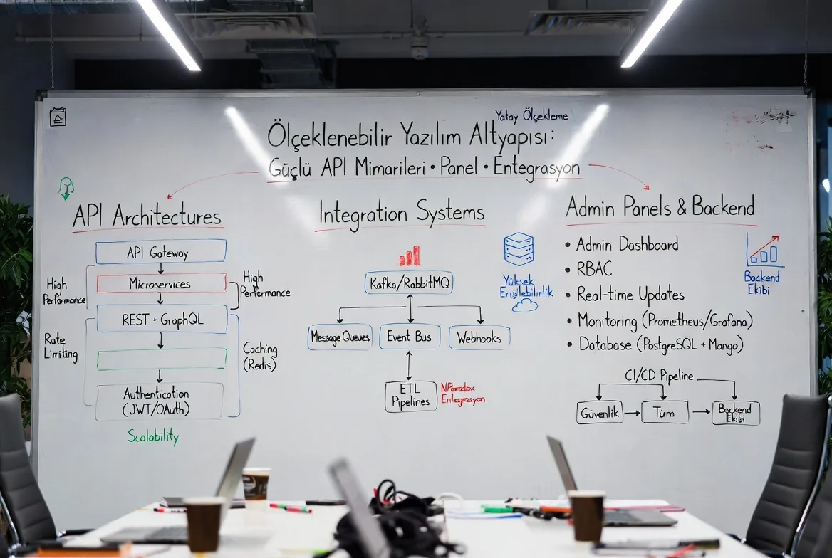 Ölçeklenebilir yazılım altyapısı