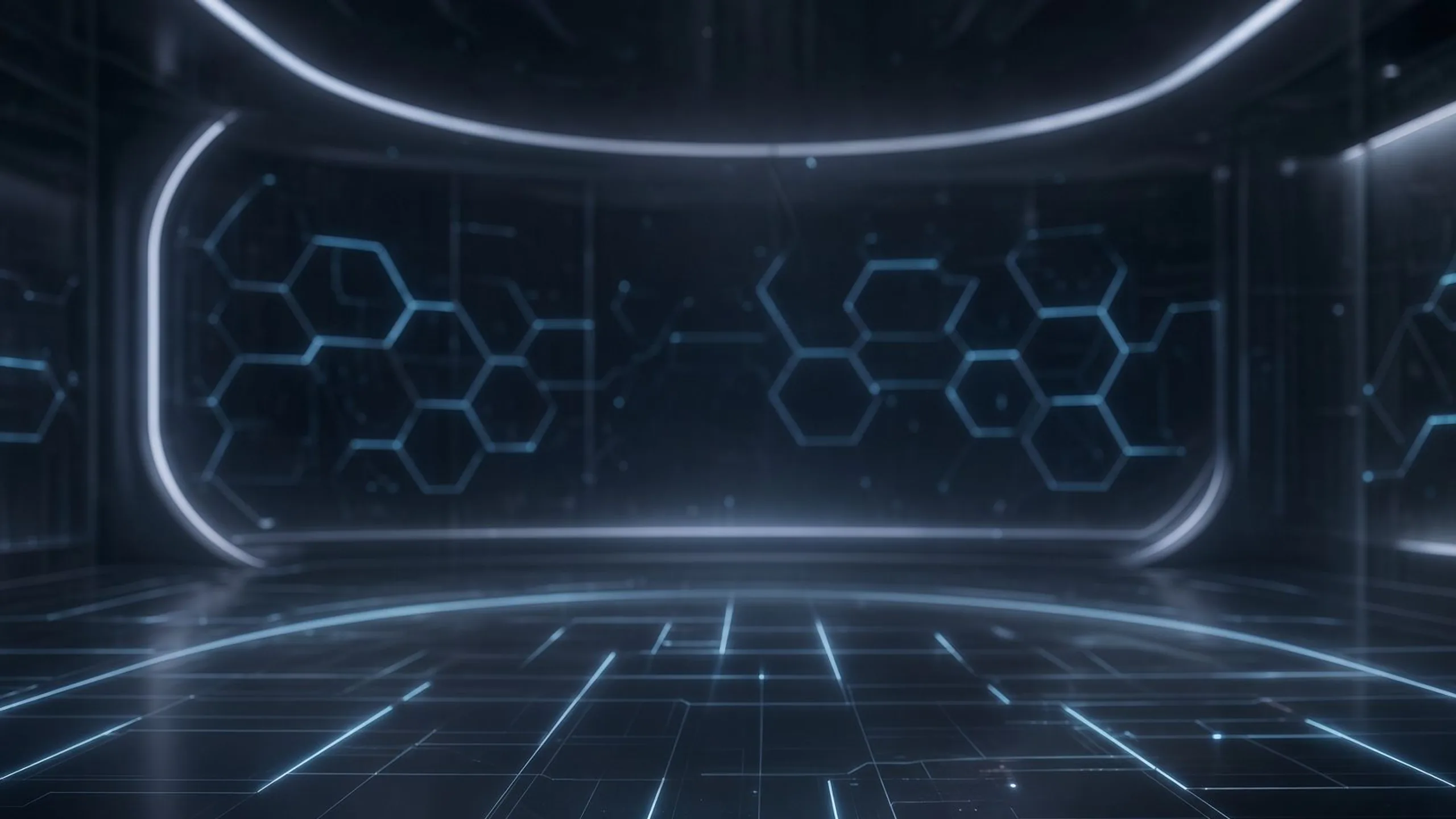 Nexsol Teknoloji — dijital altyapı temalı teknoloji mekânı görseli