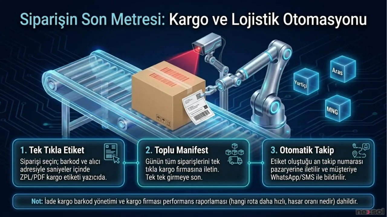 NVelox — Kargo ve Lojistik Otomasyonu