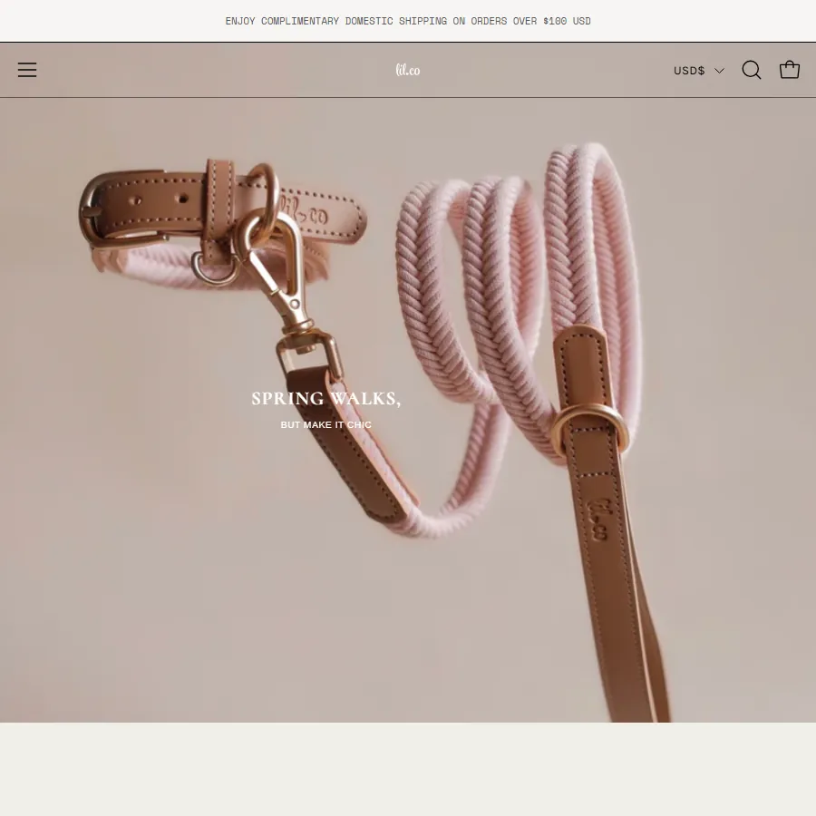 Shoplil web sitesi ekran görüntüsü